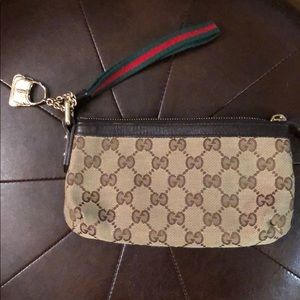 Gucci wristlet